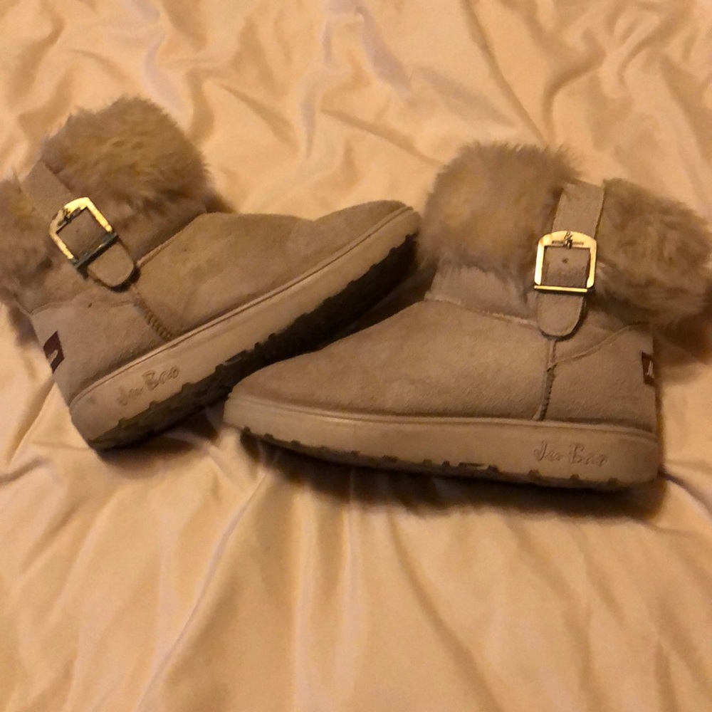 Fuzzy boots